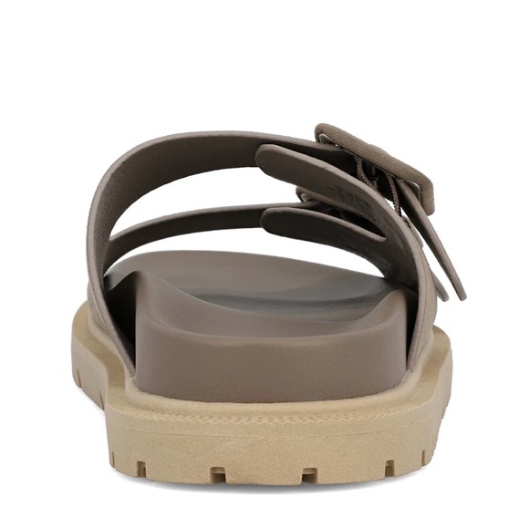 MIA, New in box , suede dual buckle sandals, taupe, size 8 - Picture 8 of 9